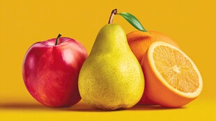 多彩鲜果组合展示