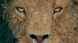 狮子肖像 独特艺术风格呈现