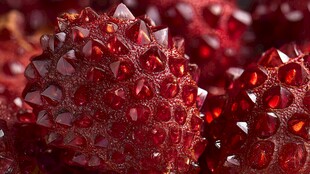 晶莹红果如宝石般诱人