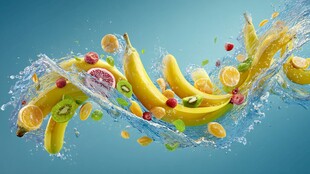 水果飞溅 畅享清新时刻