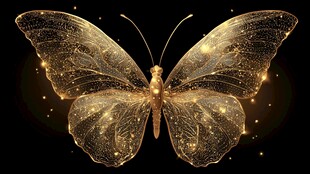 金色梦幻蝴蝶闪耀登场