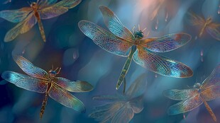 梦幻蜻蜓群舞
