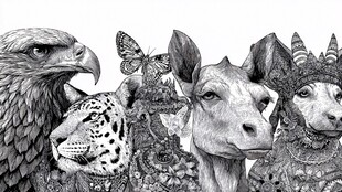 动物大集合 多样生灵图景