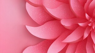 梦幻粉色花朵唯美背景图