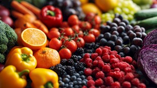 多彩新鲜果蔬大集合