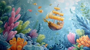 海底奇幻帆船之旅