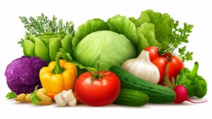 多彩新鲜蔬菜大集合