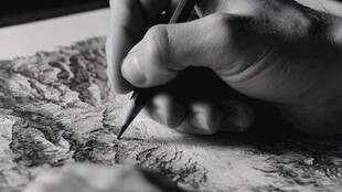 手绘图景 笔尖下的立体世界