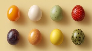 多彩水果造型糖果展示