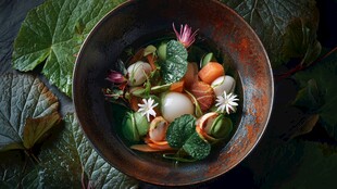 精致蔬菜拼盘 色彩缤纷