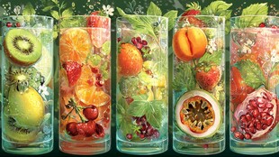 缤纷水果杯 开启清爽时刻