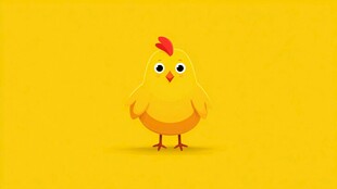 可爱小黄鸡 萌趣登场