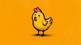 黄色小鸡卡通形象