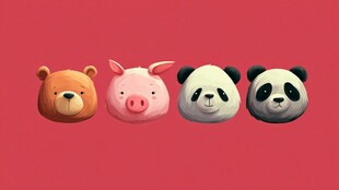 可爱动物头像集合