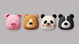 可爱动物头像 萌趣来袭