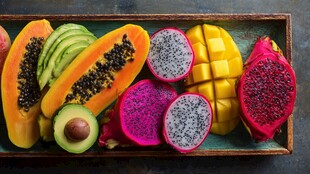 多彩热带水果拼盘