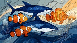 海洋精灵共舞奇幻海底世界