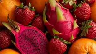 多彩鲜果组合 视觉盛宴