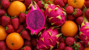 多彩鲜果齐聚画面超诱人