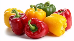 多彩甜椒堆叠图