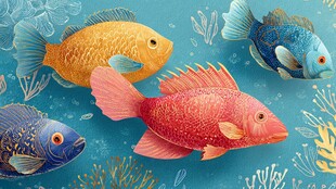 五彩斑斓的海底鱼类世界