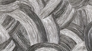 黑白线条交织抽象纹理图案