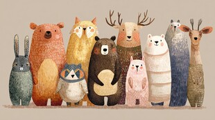 可爱动物大集合