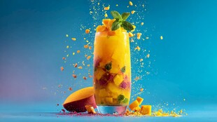 缤纷芒果特调 活力满溢