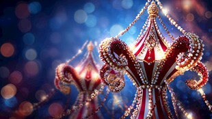 梦幻旋转木马 璀璨灯光秀