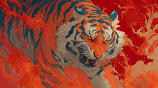 咆哮猛虎燃爆热血瞬间