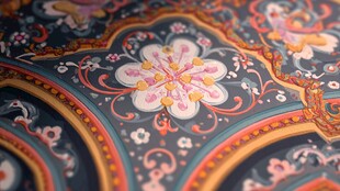 传统精美花纹图案展示