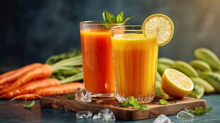 鲜榨果蔬汁 清新健康之选