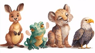 可爱动物大集合