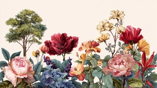 花卉绿植装饰画精美图案