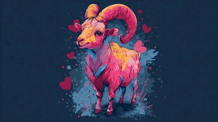 梦幻彩羊 爱意环绕